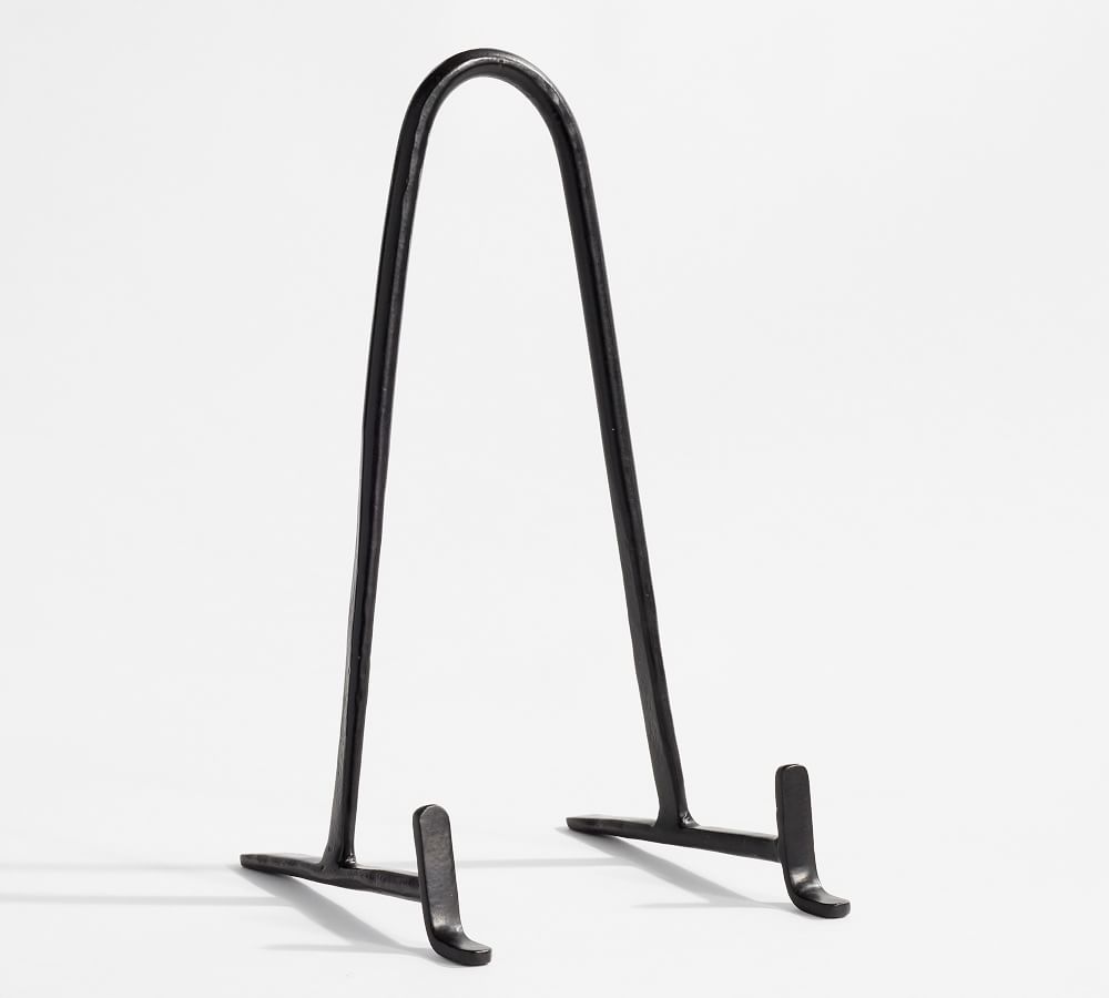 Black Metal Tabletop Frame Easel Stand Pottery Barn