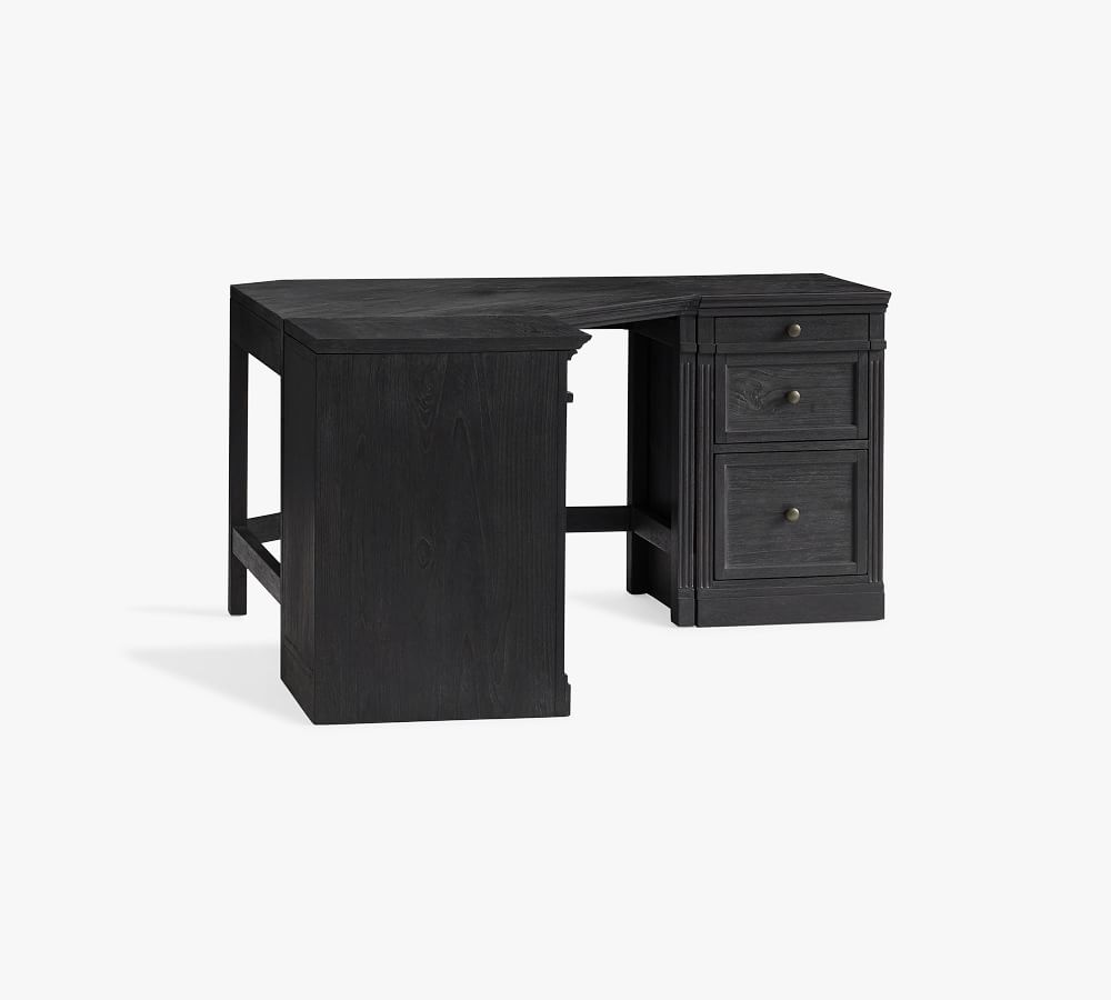 Livingston Corner Desk with Drawers Pottery Barn