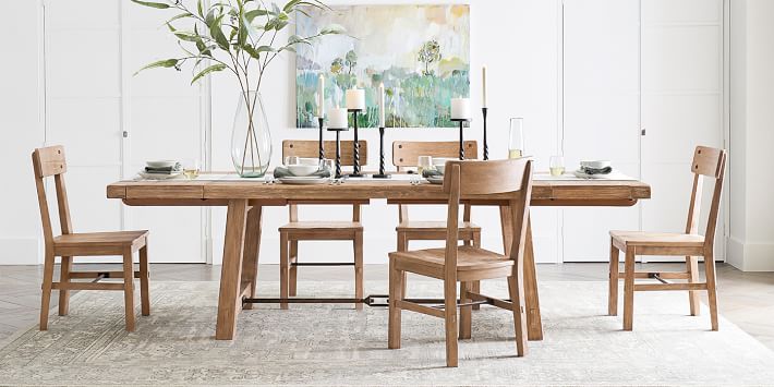 benchwright fixed dining table