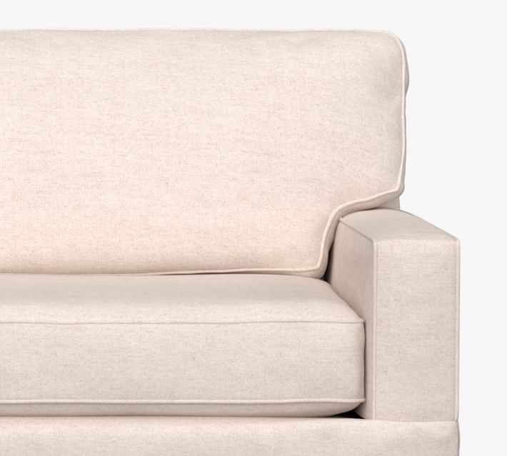 Buchanan Square Arm Slipcovered Fabric Sofa Collection Pottery Barn