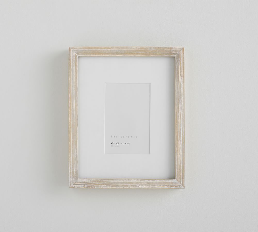 Wood Gallery Single Opening Picture Frames Black Pottery Barn