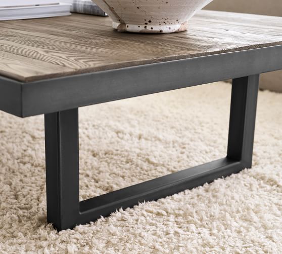 discontinued pottery barn coffee tables