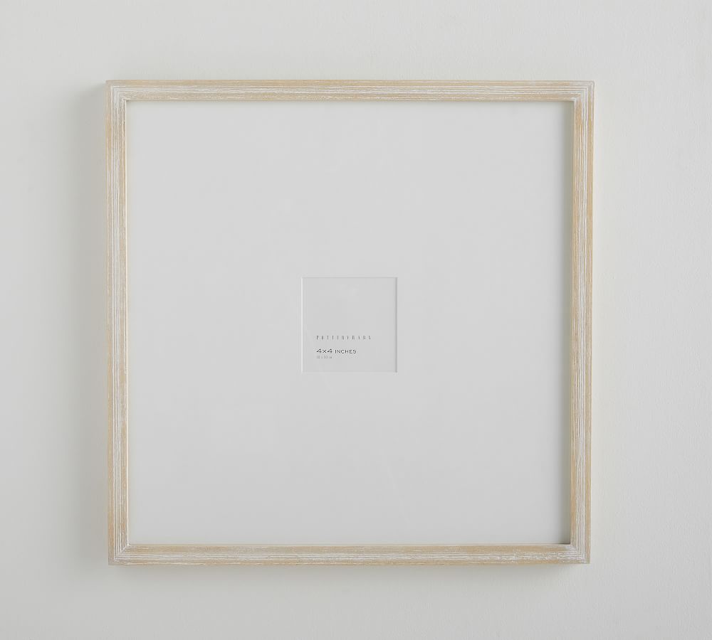 Wood Gallery Single Opening Picture Frames Black Pottery Barn