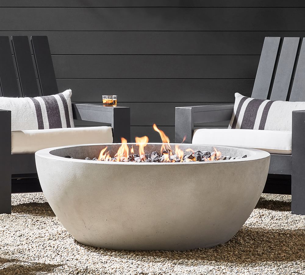 gas fire bowl tabletop