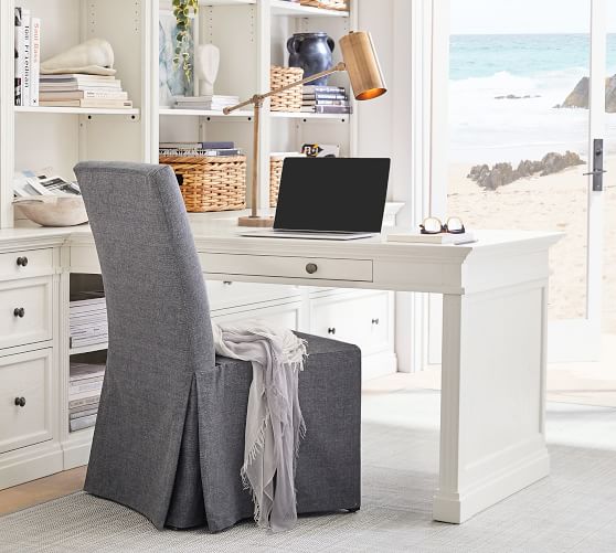 pottery barn peninsula desk