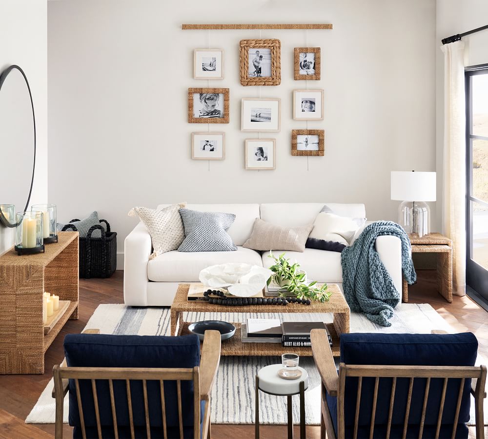 Malibu Frame Rail System 50"W x 48"H Pottery Barn