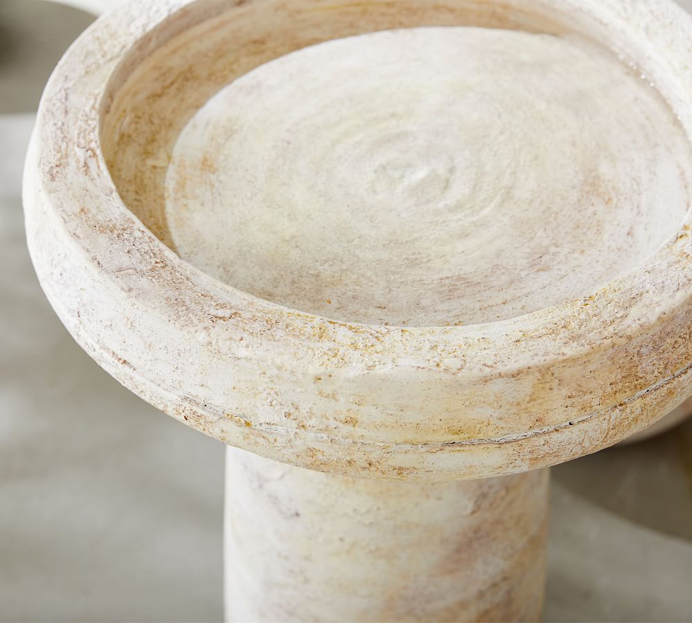 Sonoma Bird Bath Pottery Barn