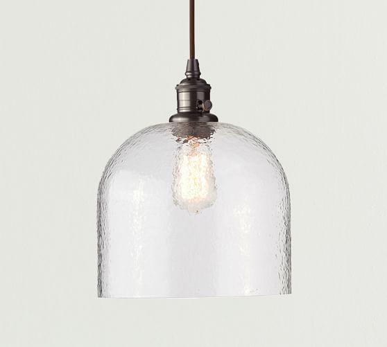 pottery barn large pendant light