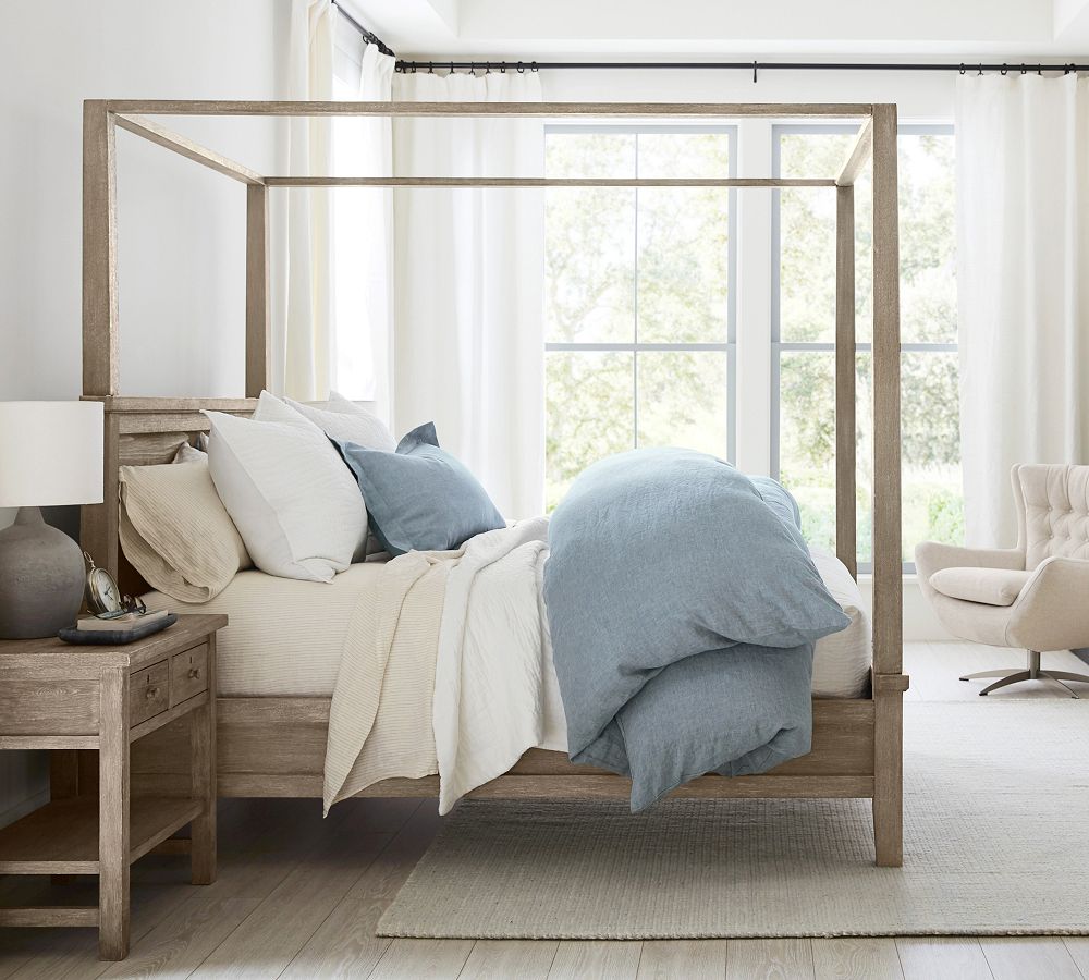 Farmhouse 2Drawer Nightstand Pottery Barn