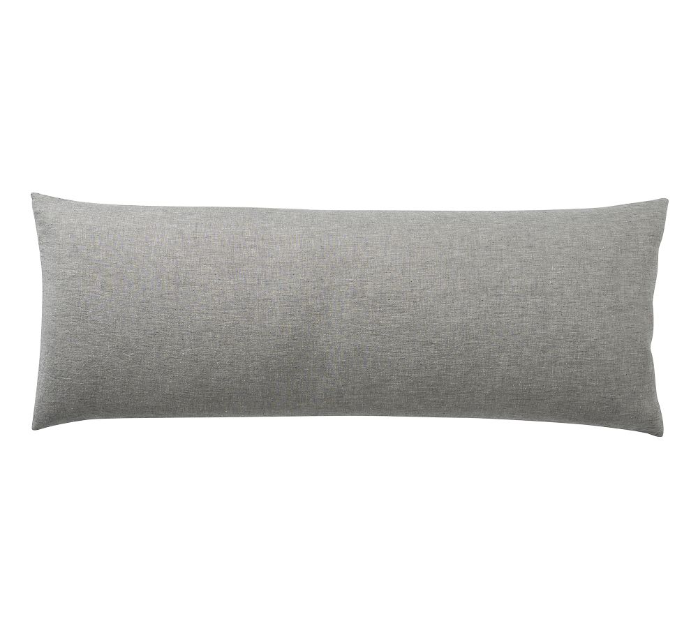 Belgian Flax Linen Oversized Lumbar Sham | Pottery Barn