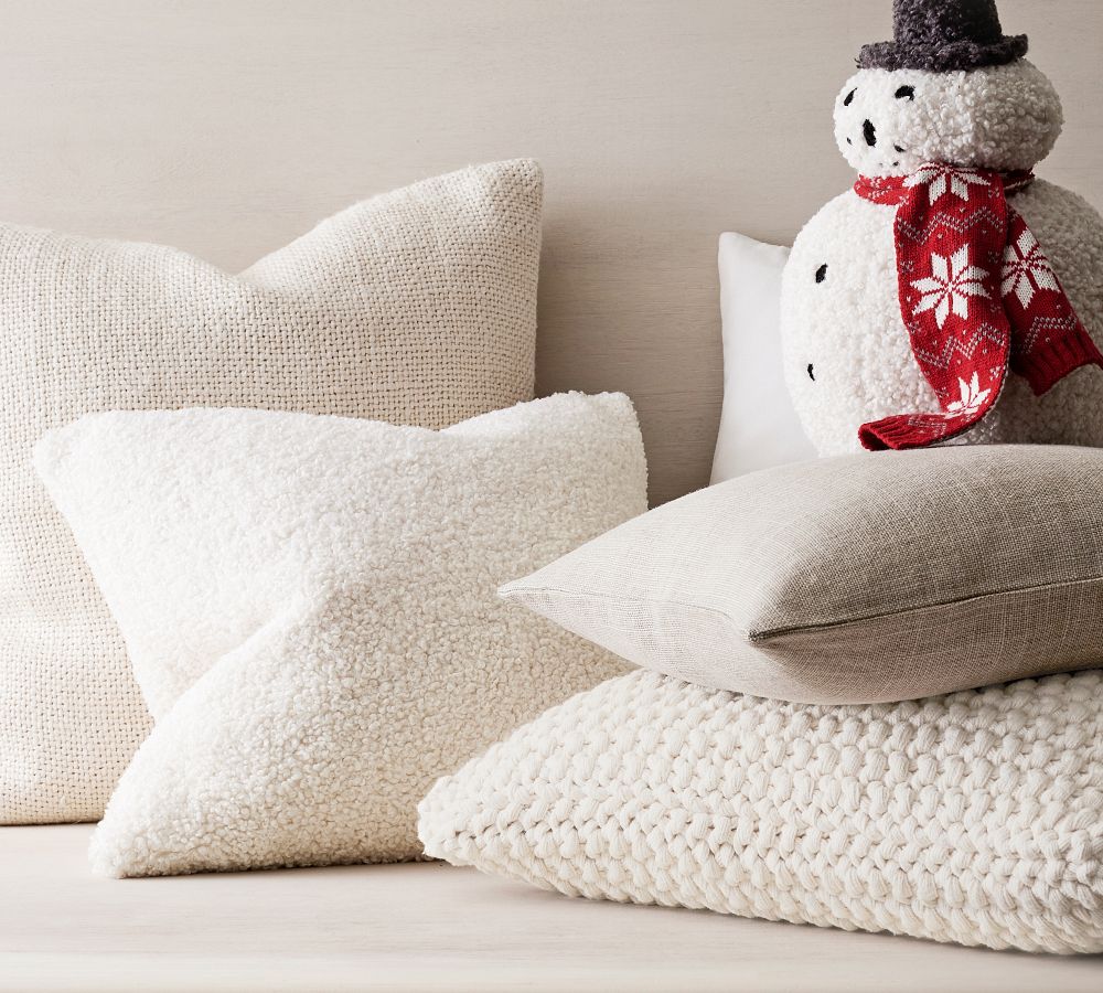 Cozy Teddy Faux Fur Pillow Covers Pottery Barn