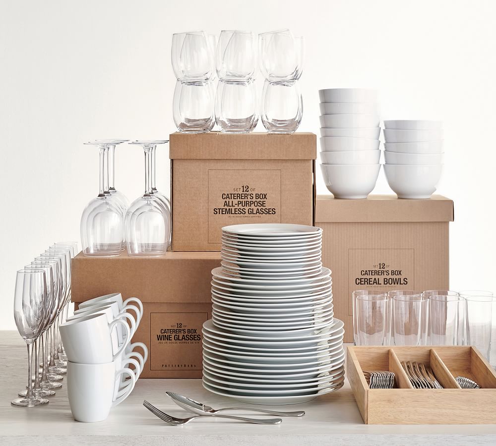 Caterer's Box Stainless Steel 36Piece Flatware Set Pottery Barn