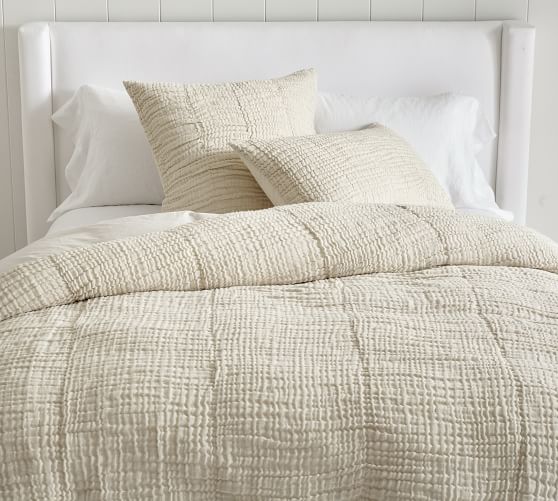 linen and cotton duvet cover