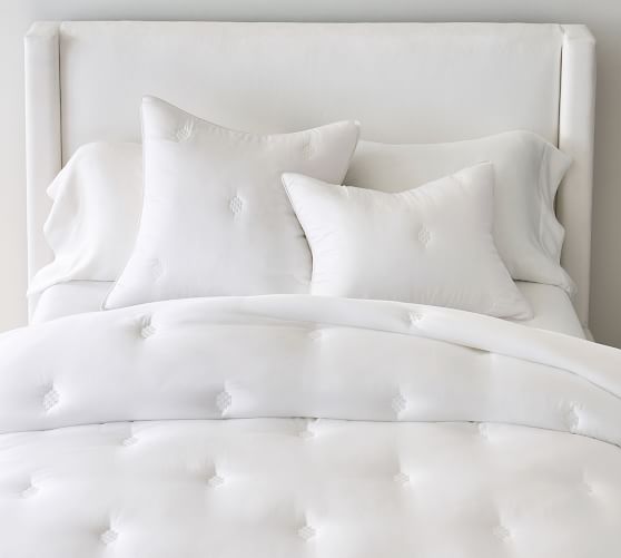 puffy comforter pottery barn