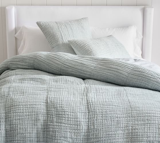 Cloud Cotton/Linen Duvet Cover - Queen