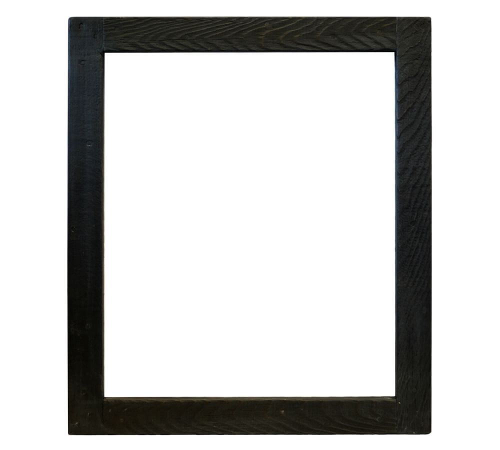 Siana Handcrafted Rectangular Wood Mirror | Pottery Barn