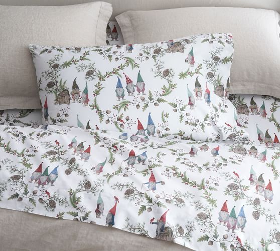 Forest Gnome Organic Percale Sheet Set 