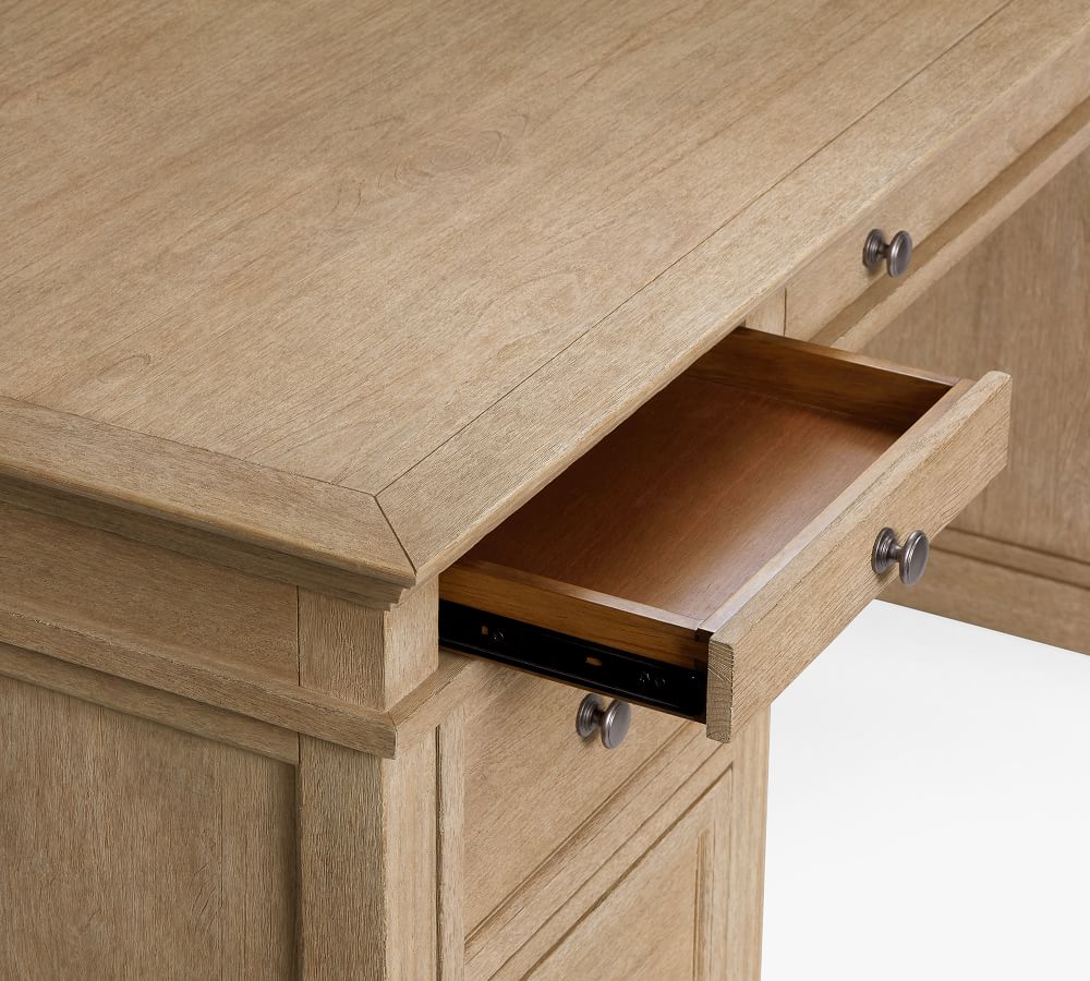 Livingston Executive Desk with Drawers Pottery Barn