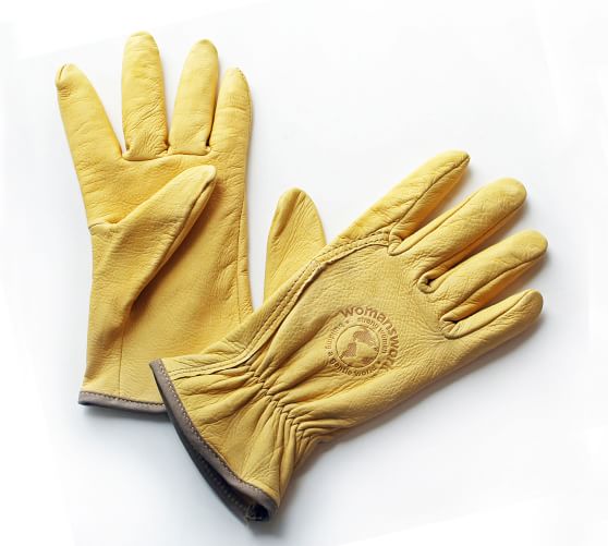 women's deerskin gardening gloves