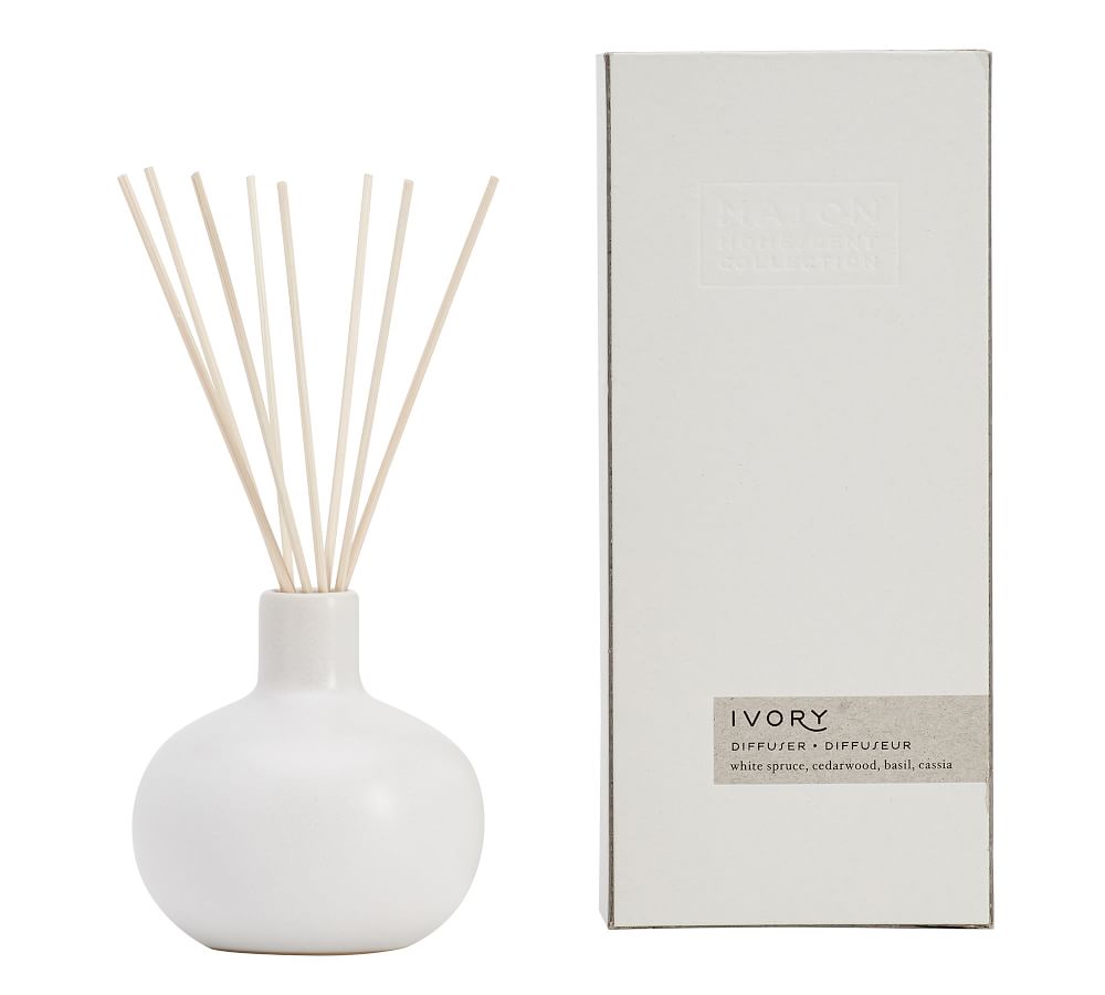 Mason Ceramic Reed Diffuser White Spruce Pottery Barn