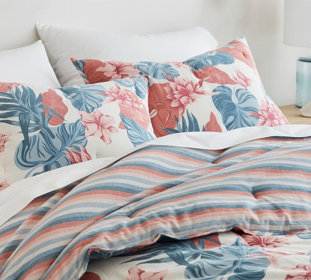 Roxy Sun Soaked Reversible Comforter & Shams Pottery Barn