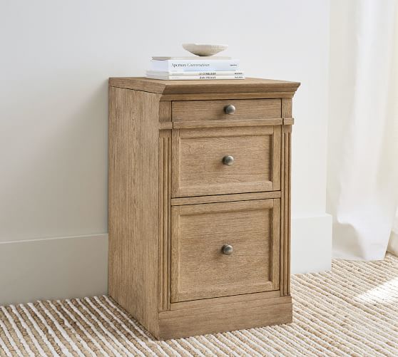 pottery barn filing cabinet