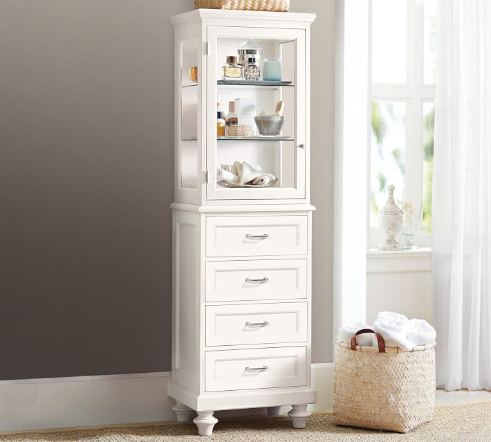 Stuart Storage & Hutch with Drawers Pottery Barn