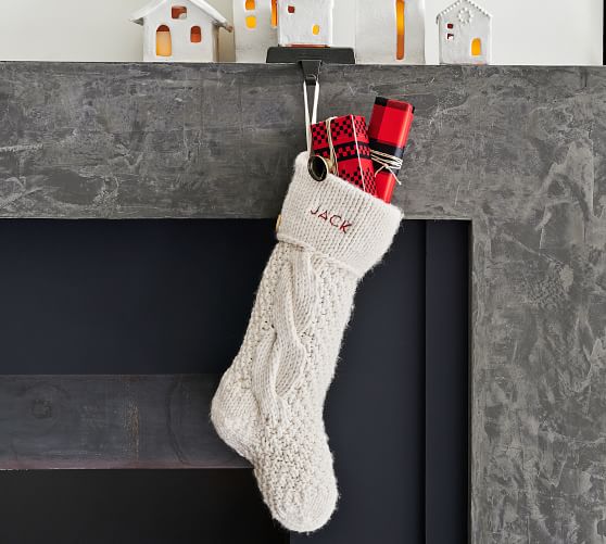 Chunky Cable Knit Stocking | Pottery Barn