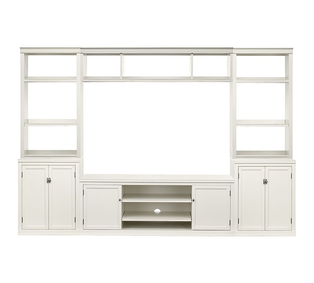 Logan 6Piece Entertainment Center Pottery Barn