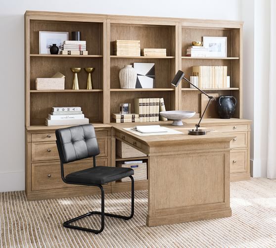 pottery barn peninsula desk