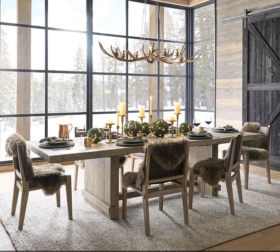 dining room antler chandelier