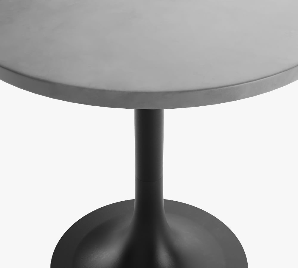 Outdoor 30" Round Pedestal Bistro Dining Table Pottery Barn