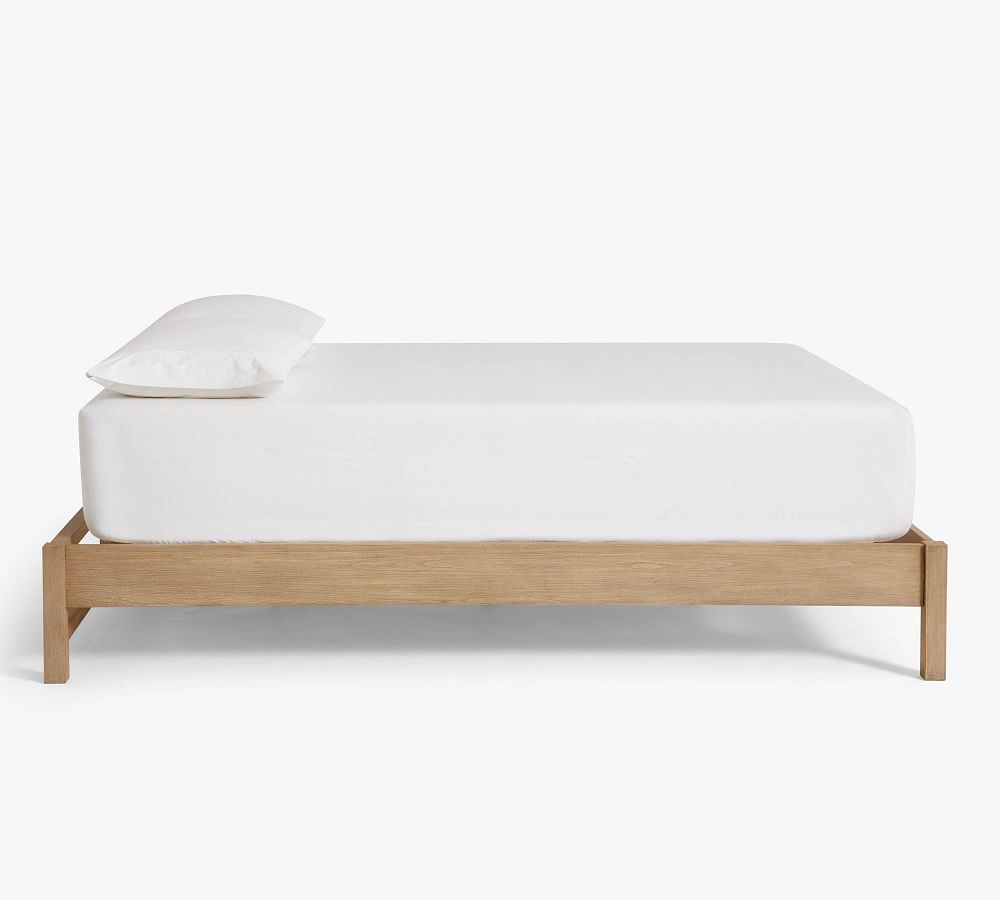 Wood Platform Bed Frame | Pottery Barn