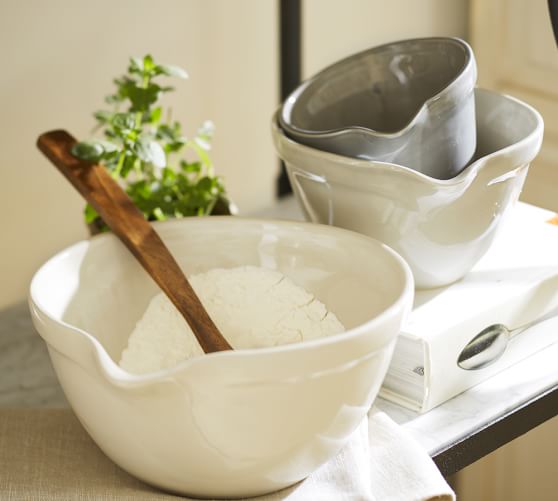 ceramic mixing bowl set