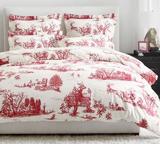 toile sheets queen