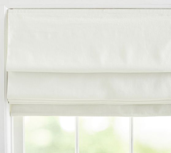 pottery barn linen shade