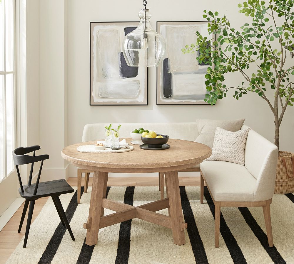 Layton Upholstered Banquette | Pottery Barn