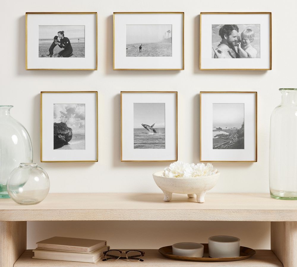 Stowe Modern Metal Handcrafted Frames | Pottery Barn