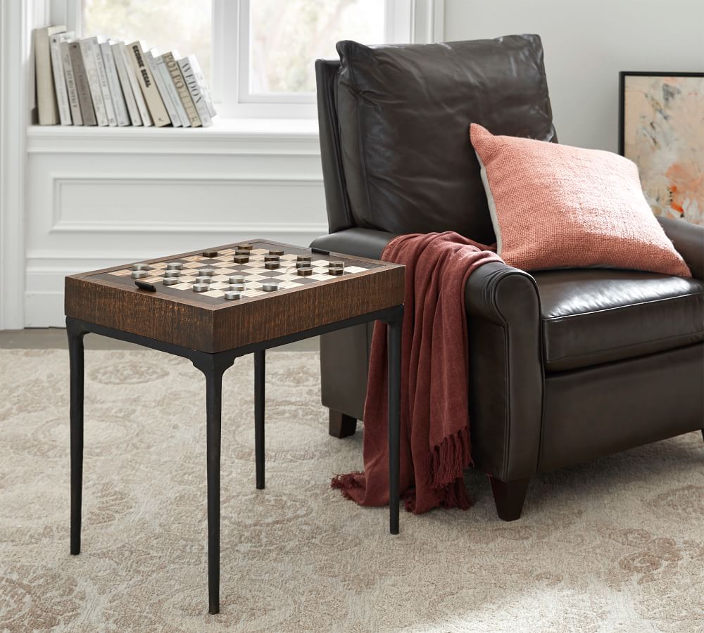 Checkers Game Table Pottery Barn