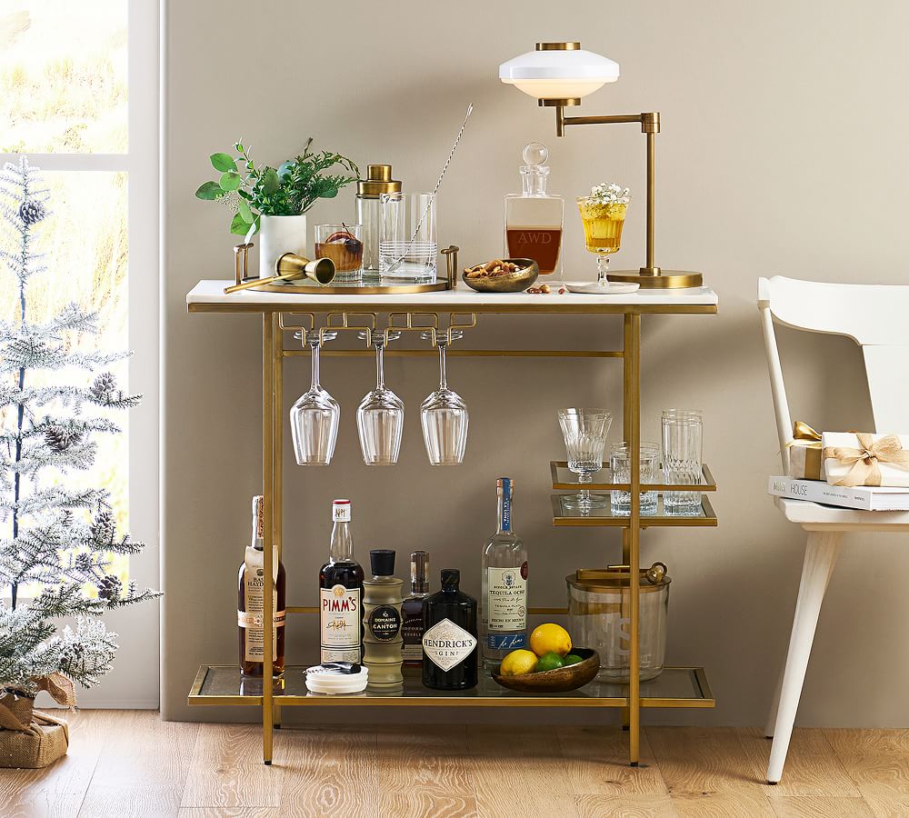 Bleecker Bar Shaker Bar Accessories Pottery Barn