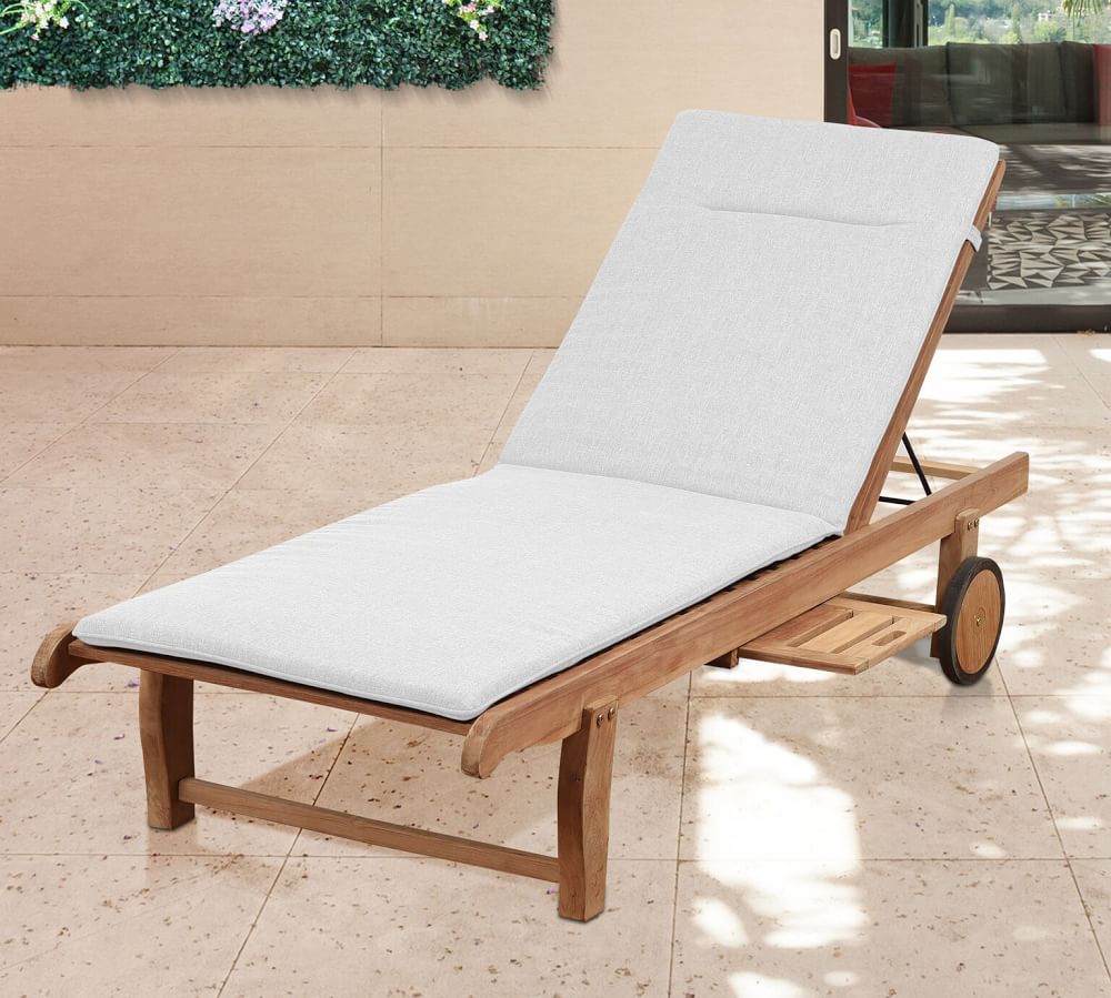 chaise lounge outdoor teak