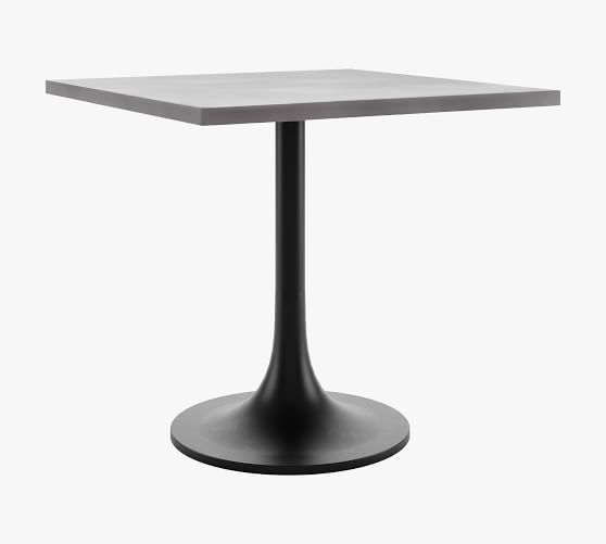 square pedestal pub table