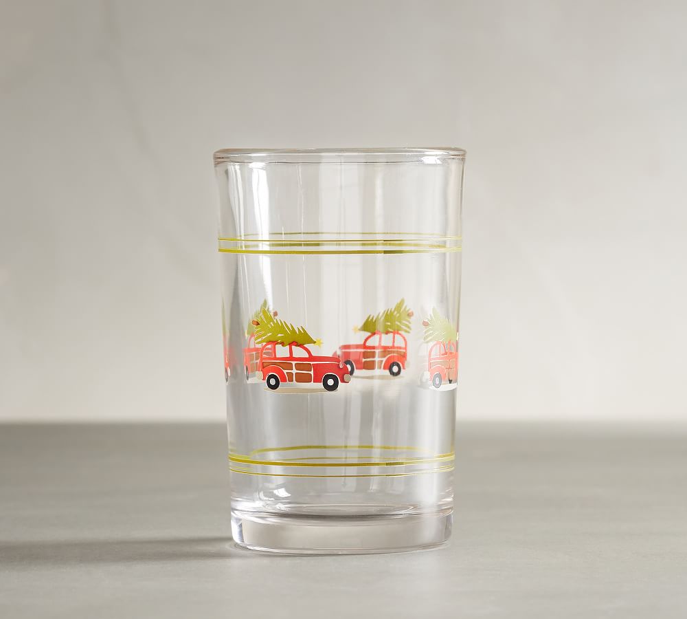 Woody Car Juice Glasses, Set of 4 Pottery Barn