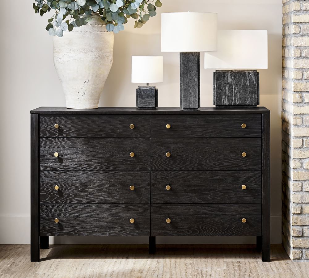 Calistoga 8Drawer Wide Dresser Pottery Barn