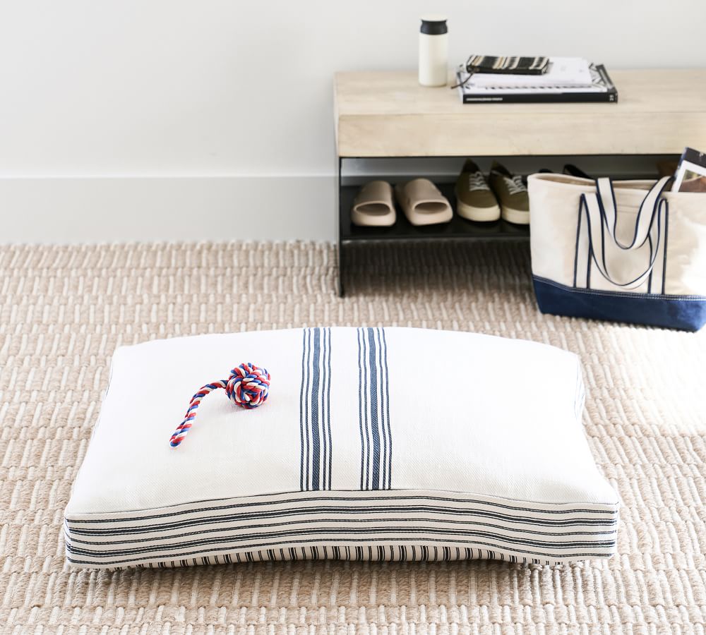 Culver Stripe Pet Beds Pottery Barn