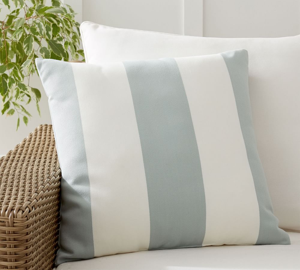 Classic Striped Indoor/Outdoor Pillows Pottery Barn