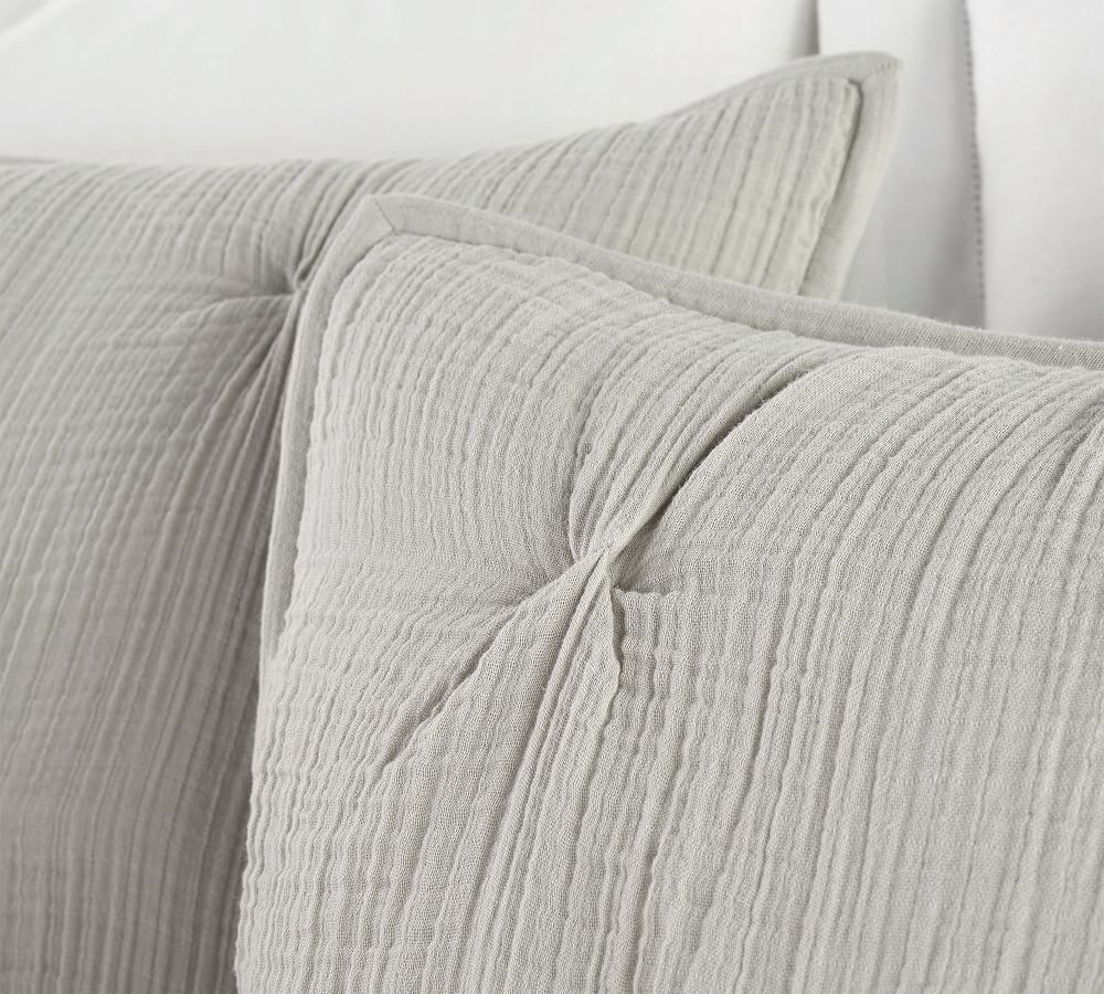 Soft Cotton Handcrafted Quilt Pottery Barn