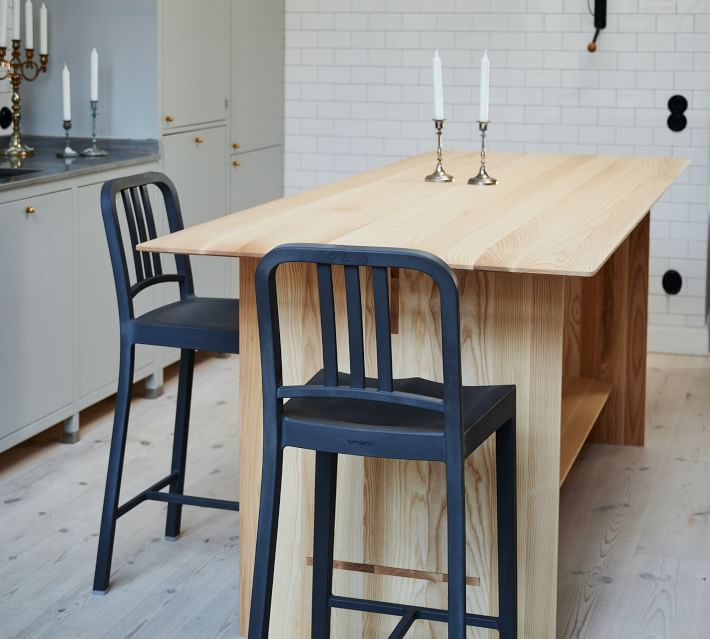 111 navy counter stool