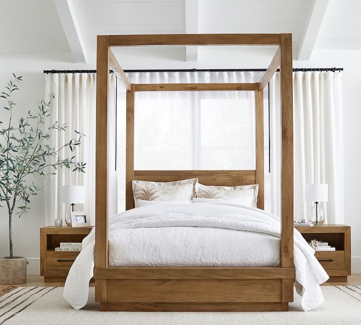 Oakleigh Canopy Bed | Pottery Barn