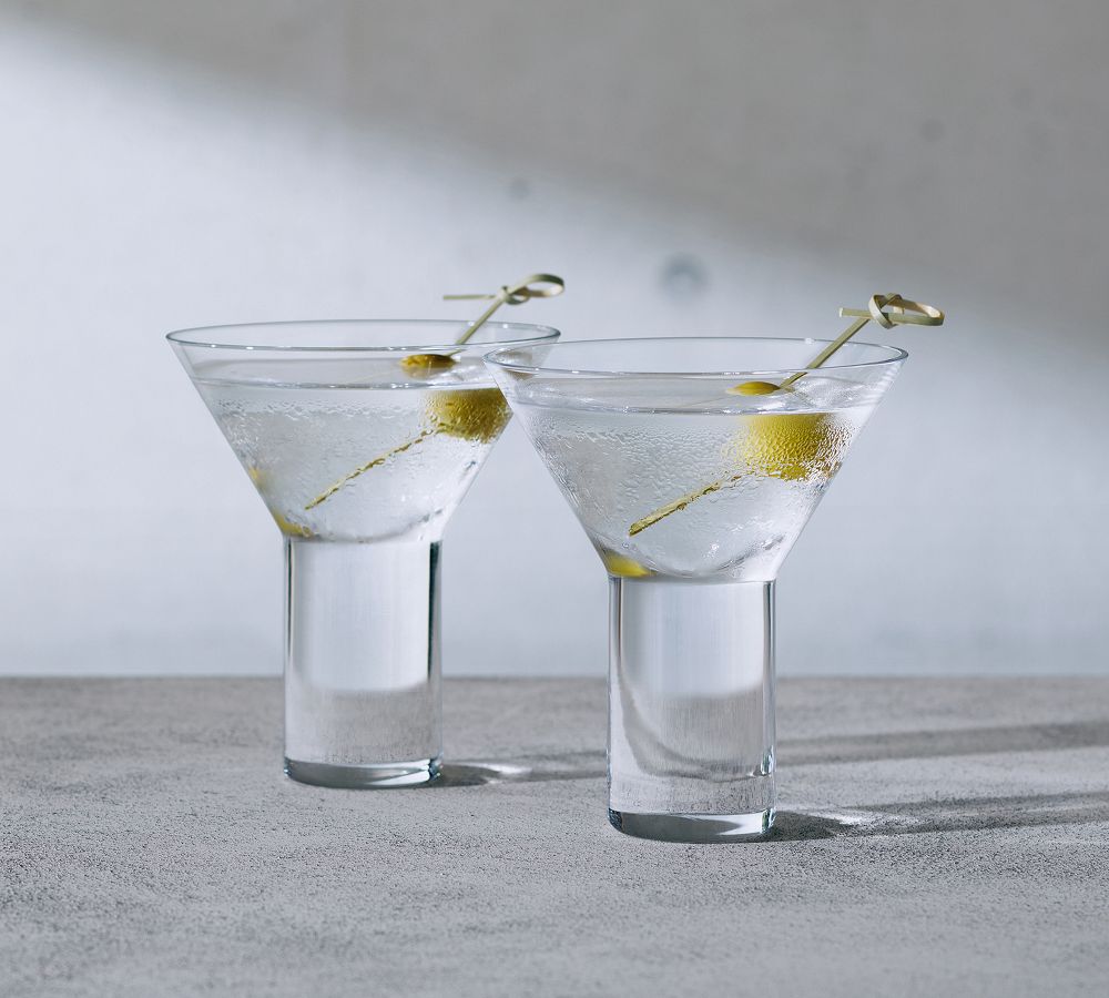Posh Martini Glasses Set of 2 Pottery Barn